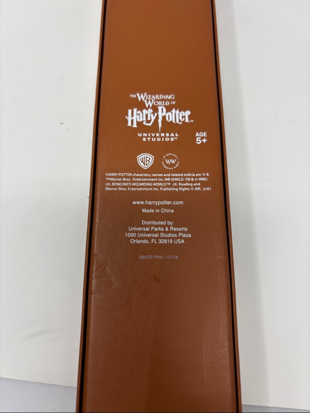 Hogsmeade Wand with Box Brown wizarding world of Harry Potter universal studios - Picture 6 of 6